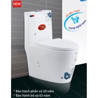 Bồn cầu hoa văn Kassani 2366M-1
