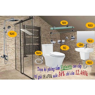 Combo 4 (Bộ phòng tắm Viglacera cao cấp)