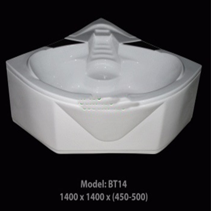 Bồn tắm góc giá rẻ 1400x1400