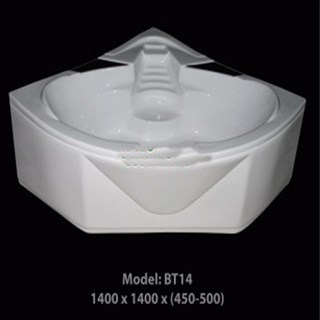 Bồn tắm góc giá rẻ 1400x1400