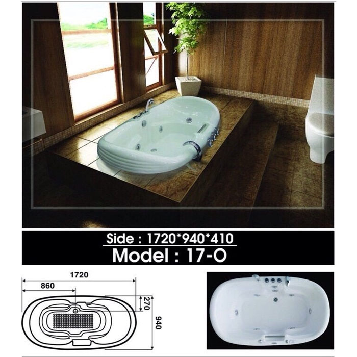 Bồn tắm Massage Việt Mỹ 17 - O